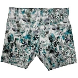 Lululemon Align HR Short 8"‎ Kaleidofloral Multi Bike Shorts Size 18